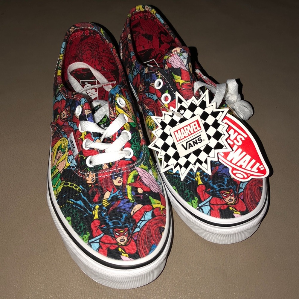 Authentic marvel comics vans